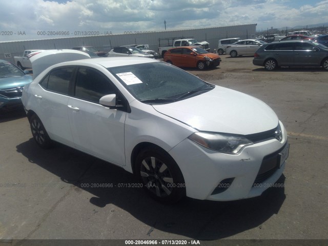 TOYOTA COROLLA 2015 2t1burhe7fc398534