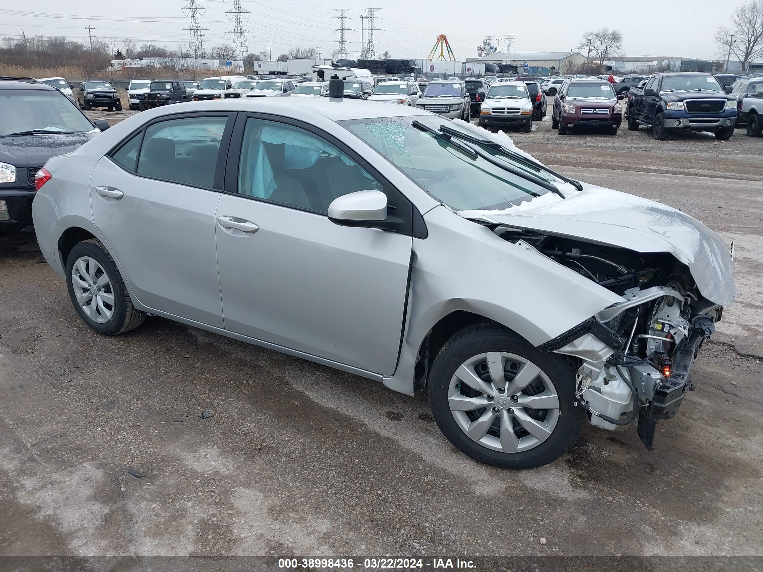 TOYOTA COROLLA 2015 2t1burhe7fc404316