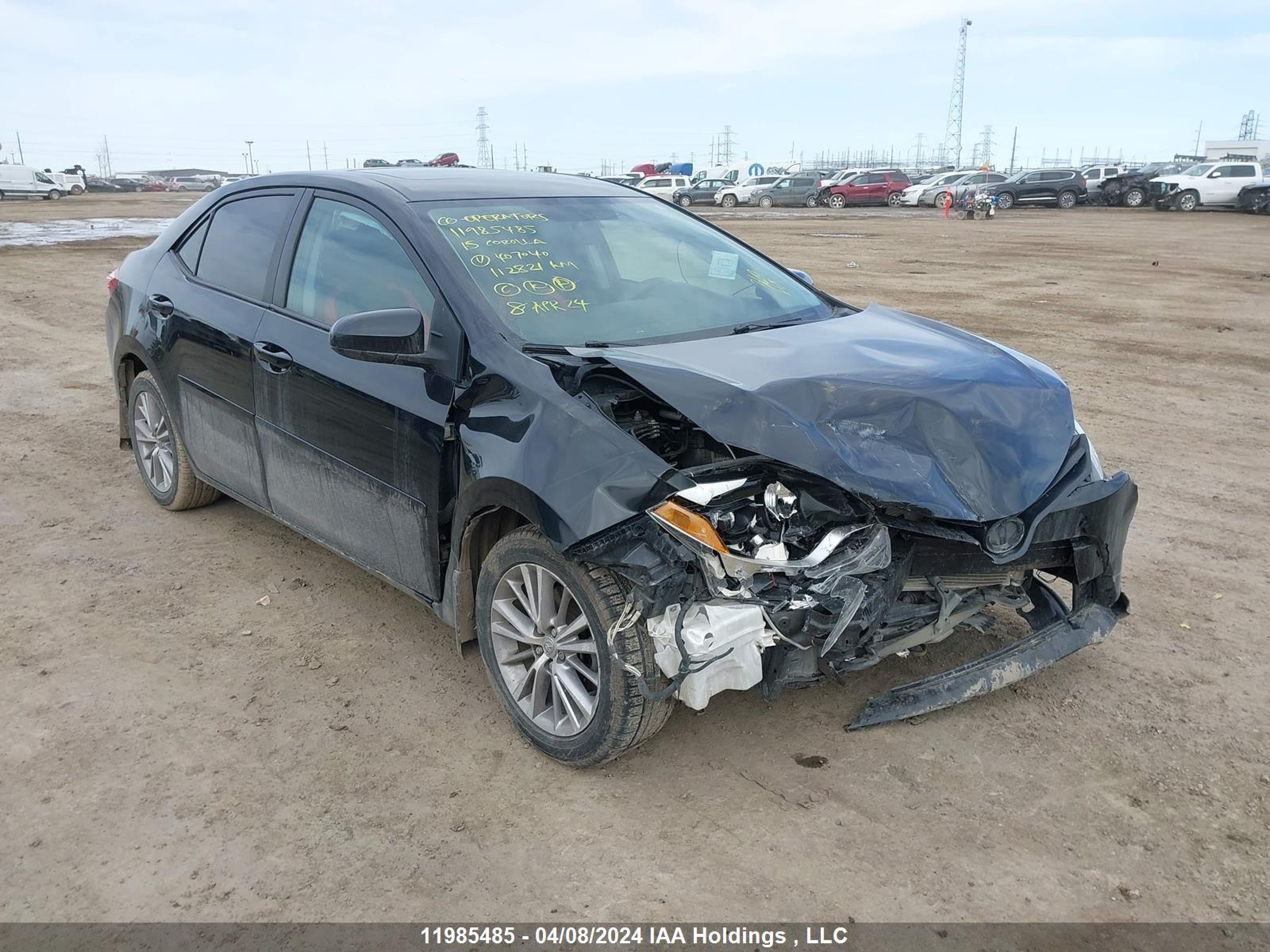 TOYOTA COROLLA 2015 2t1burhe7fc407040