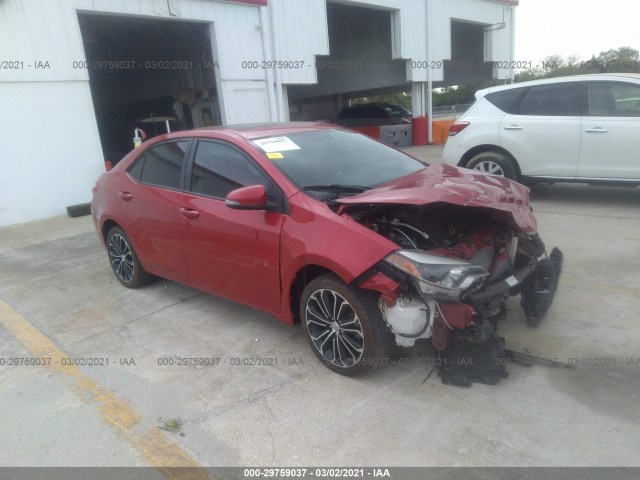 TOYOTA COROLLA 2015 2t1burhe7fc426249