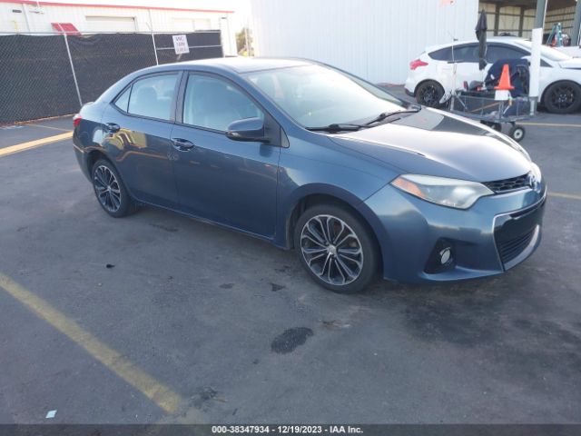 TOYOTA COROLLA 2015 2t1burhe7fc453693