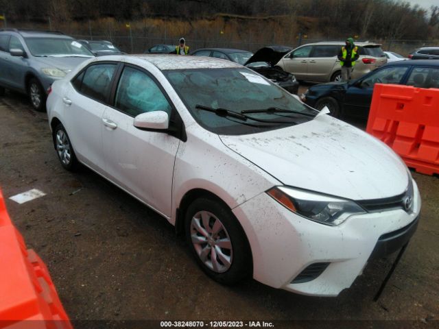 TOYOTA COROLLA 2015 2t1burhe7fc454066