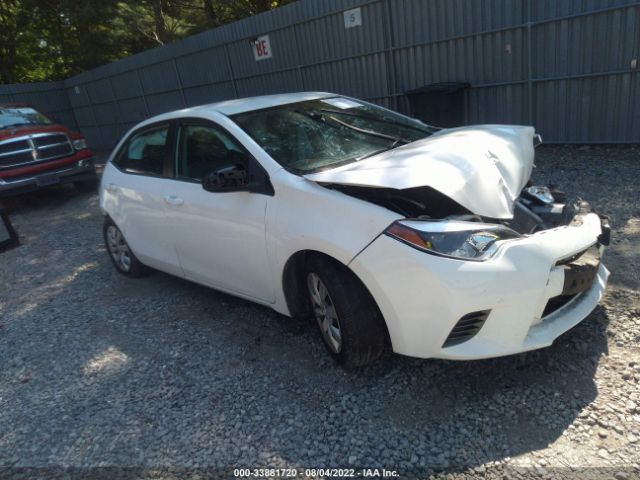 TOYOTA COROLLA 2015 2t1burhe7fc454939