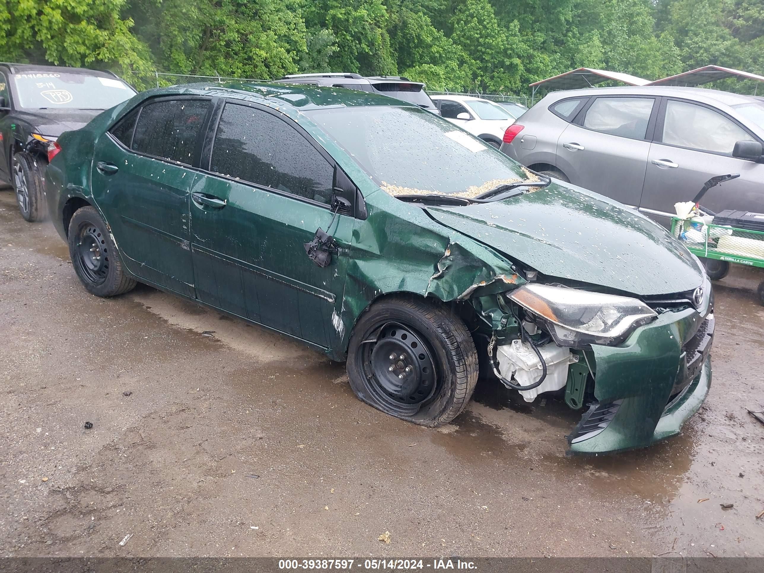 TOYOTA COROLLA 2015 2t1burhe7fc473958