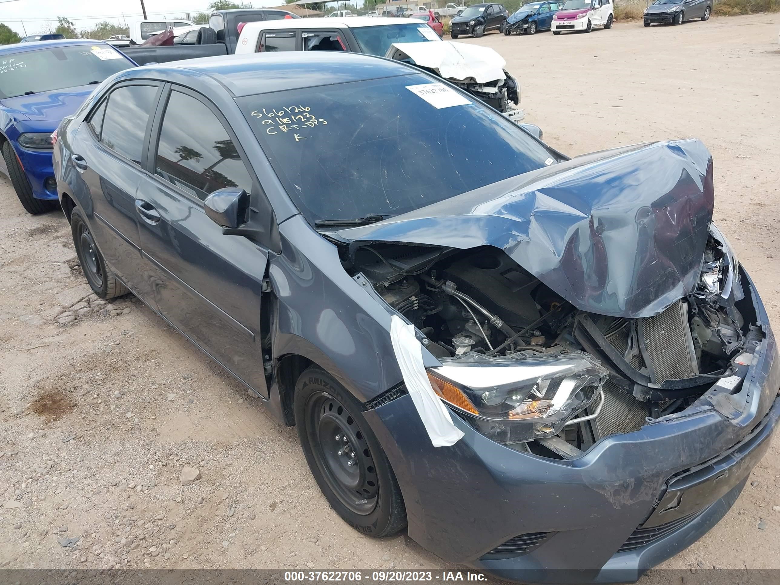 TOYOTA COROLLA 2016 2t1burhe7gc728464