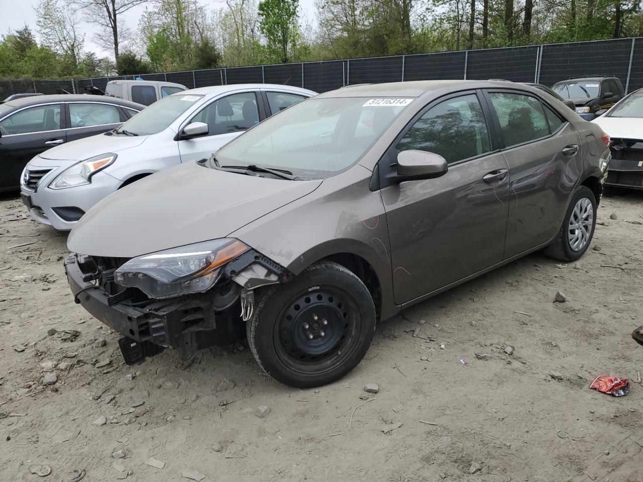 TOYOTA COROLLA 2018 2t1burhe7jc041086