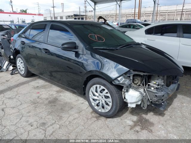 TOYOTA COROLLA 2018 2t1burhe7jc051004