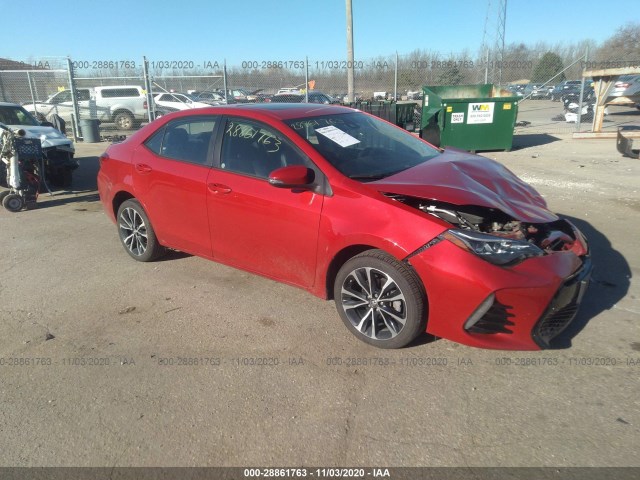 TOYOTA COROLLA 2018 2t1burhe7jc070989