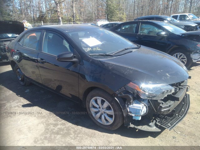 TOYOTA COROLLA 2018 2t1burhe7jc093236