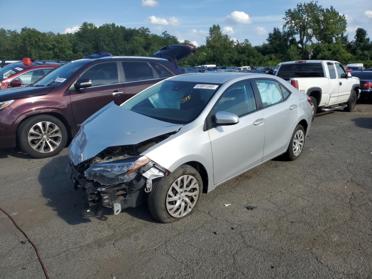 TOYOTA COROLLA 2018 2t1burhe7jc986362