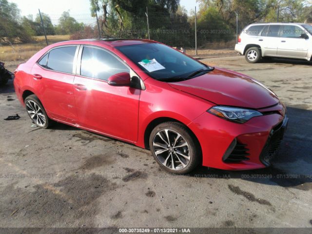 TOYOTA COROLLA 2019 2t1burhe7kc139245