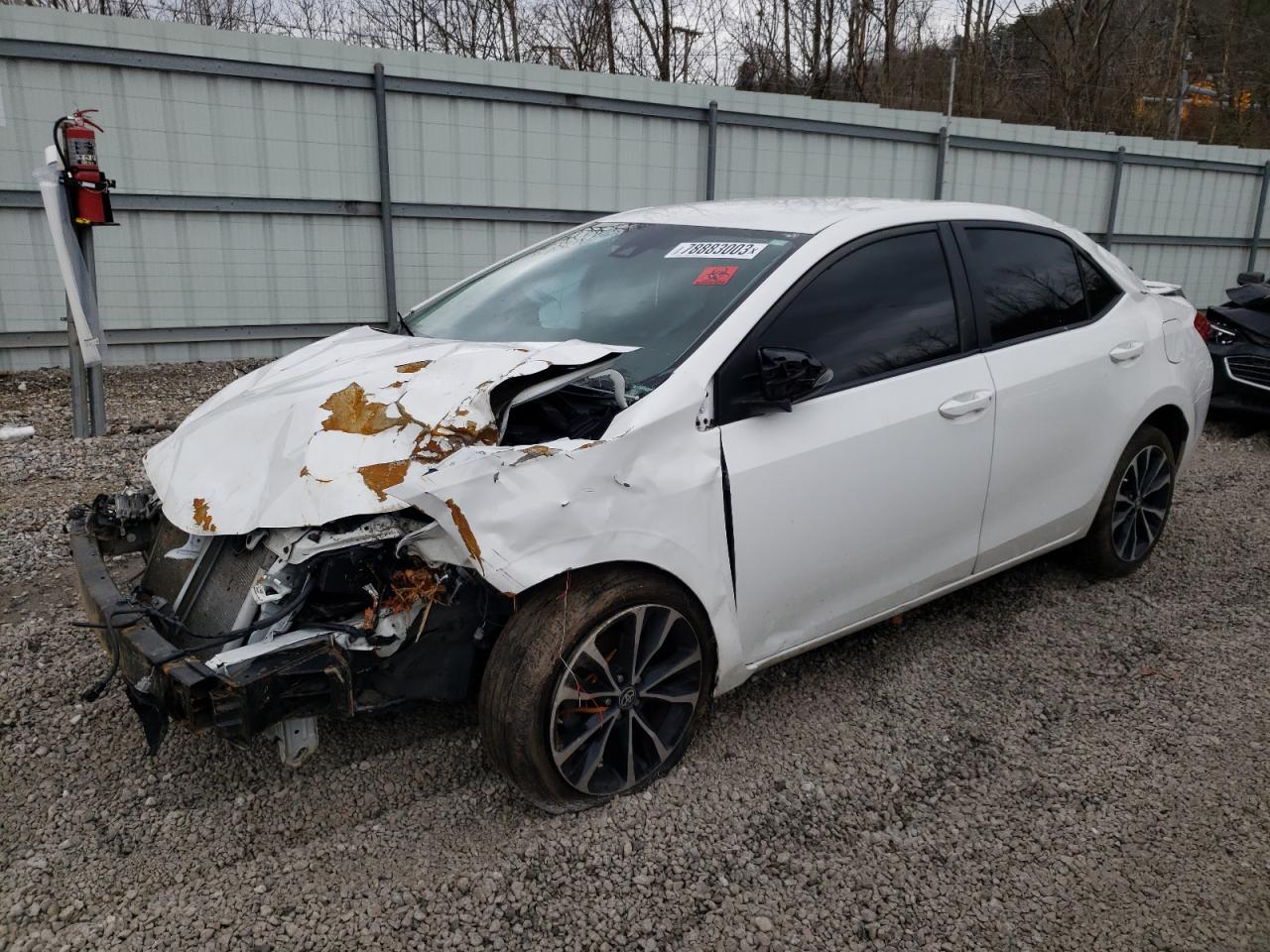 TOYOTA COROLLA 2019 2t1burhe7kc195797