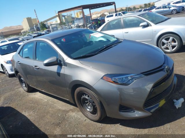 TOYOTA COROLLA 2019 2t1burhe7kc211061