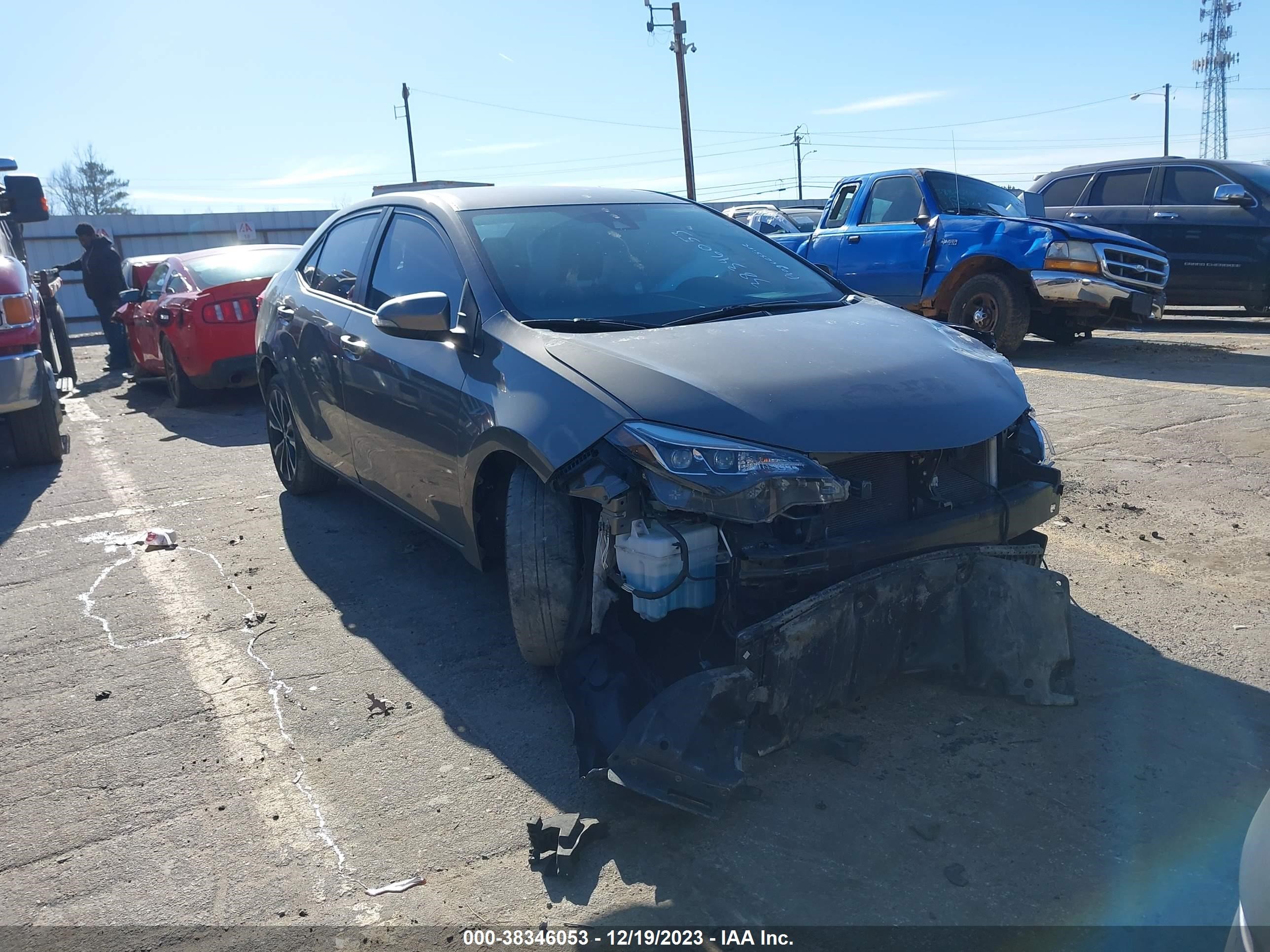 TOYOTA COROLLA 2019 2t1burhe7kc224117