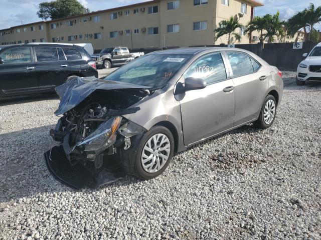 TOYOTA COROLLA L 2019 2t1burhe7kc240382