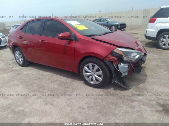 TOYOTA COROLLA 2014 2t1burhe8ec031124