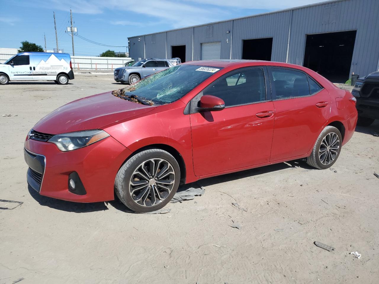 TOYOTA COROLLA 2014 2t1burhe8ec076628