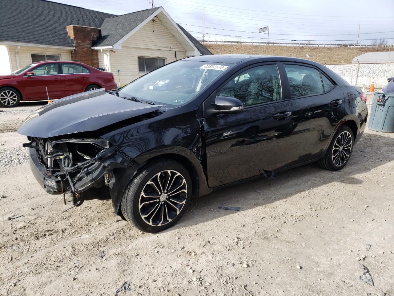 TOYOTA COROLLA 2014 2t1burhe8ec086236