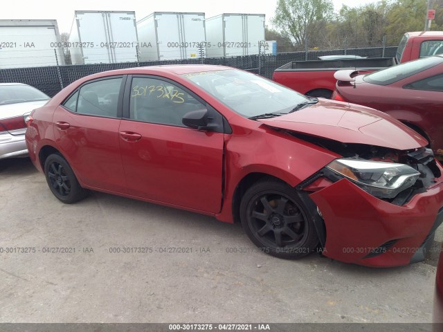 TOYOTA COROLLA 2014 2t1burhe8ec090089