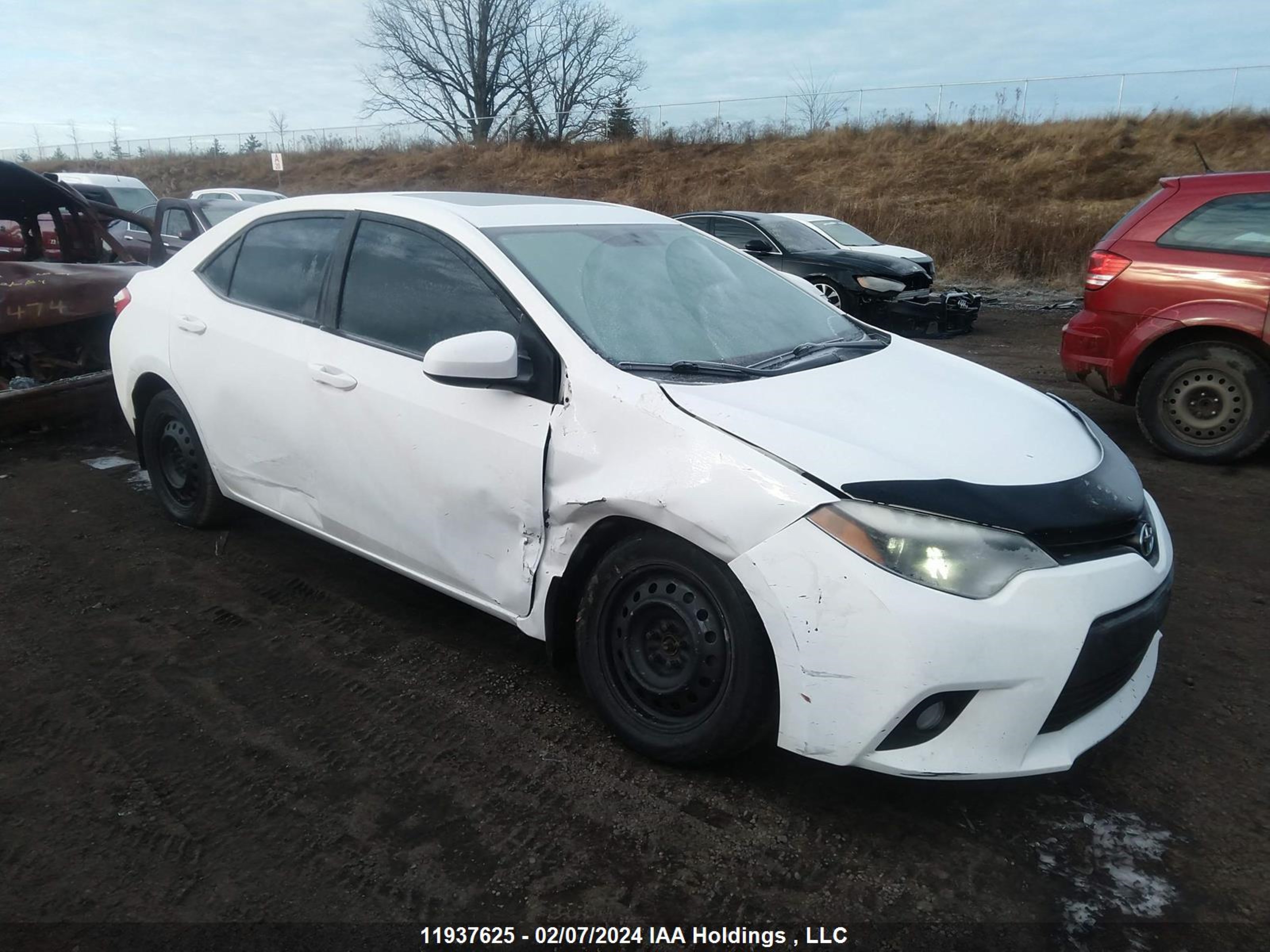 TOYOTA COROLLA 2014 2t1burhe8ec105528