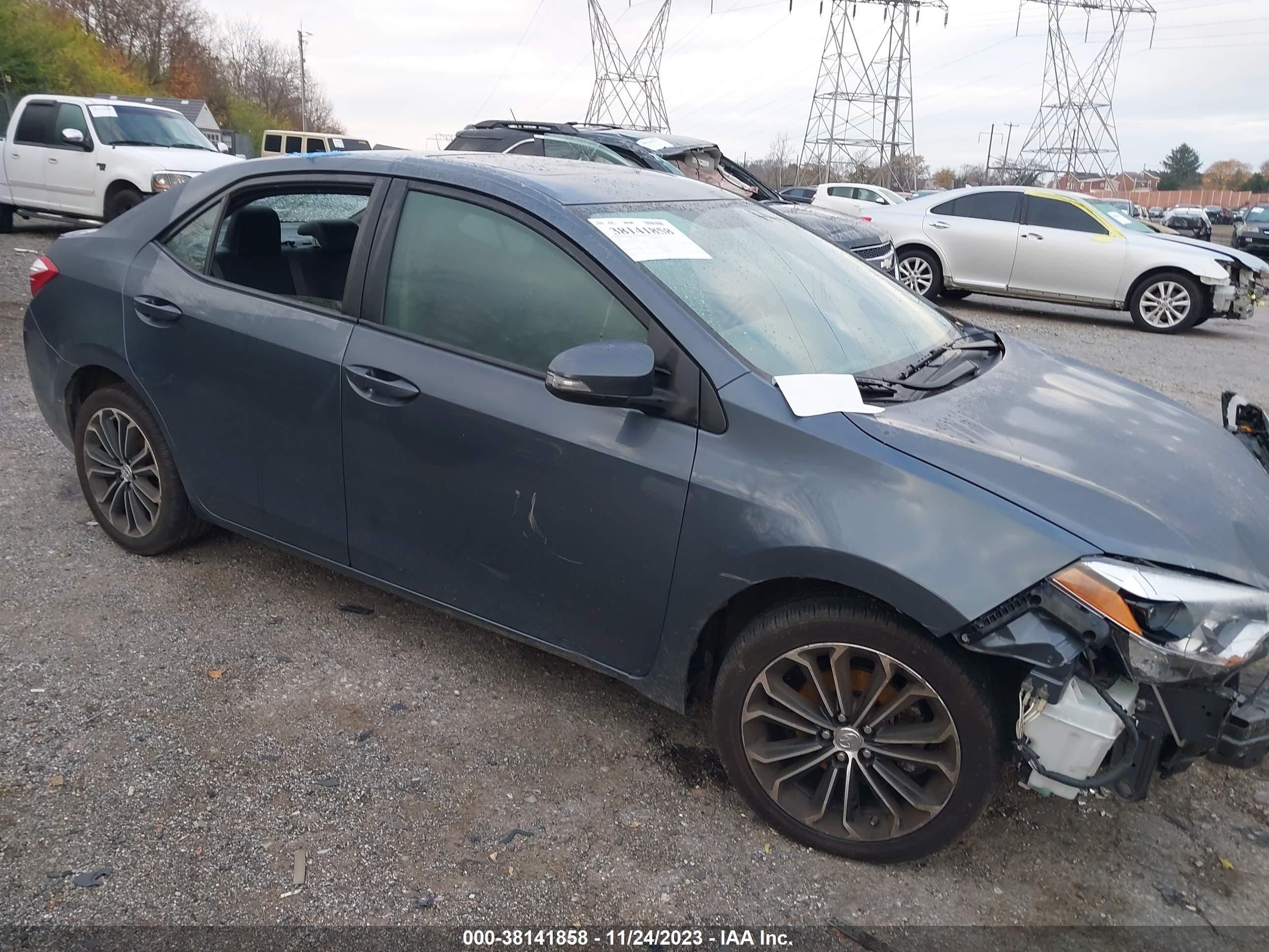 TOYOTA COROLLA 2014 2t1burhe8ec113855