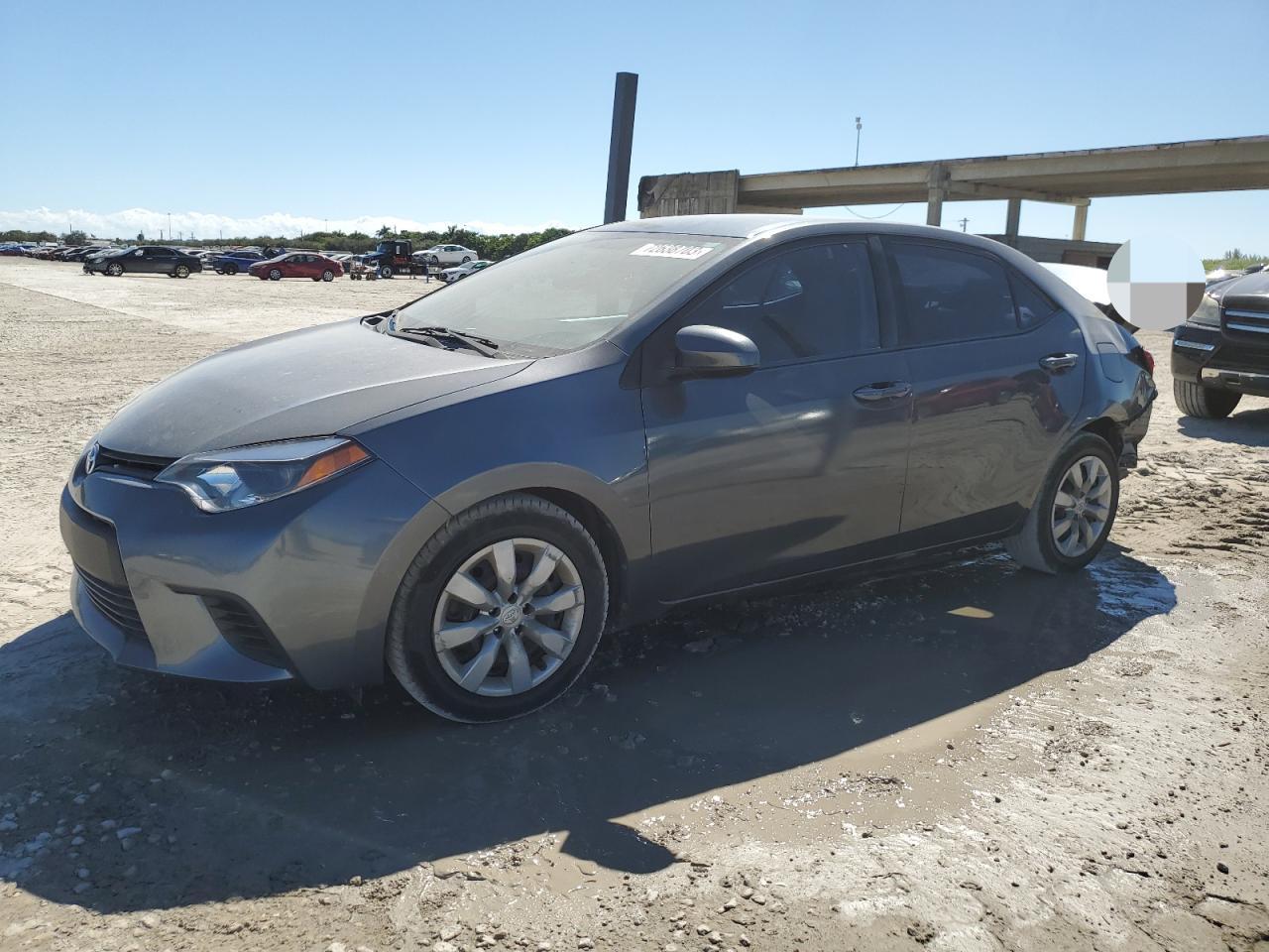 TOYOTA COROLLA 2014 2t1burhe8ec136195