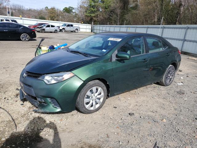 TOYOTA COROLLA 2014 2t1burhe8ec141459