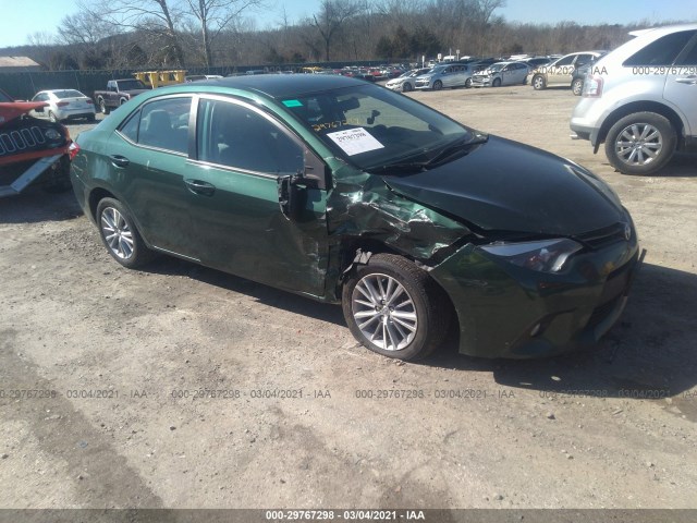 TOYOTA COROLLA 2014 2t1burhe8ec148654