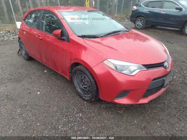 TOYOTA COROLLA 2014 2t1burhe8ec154258