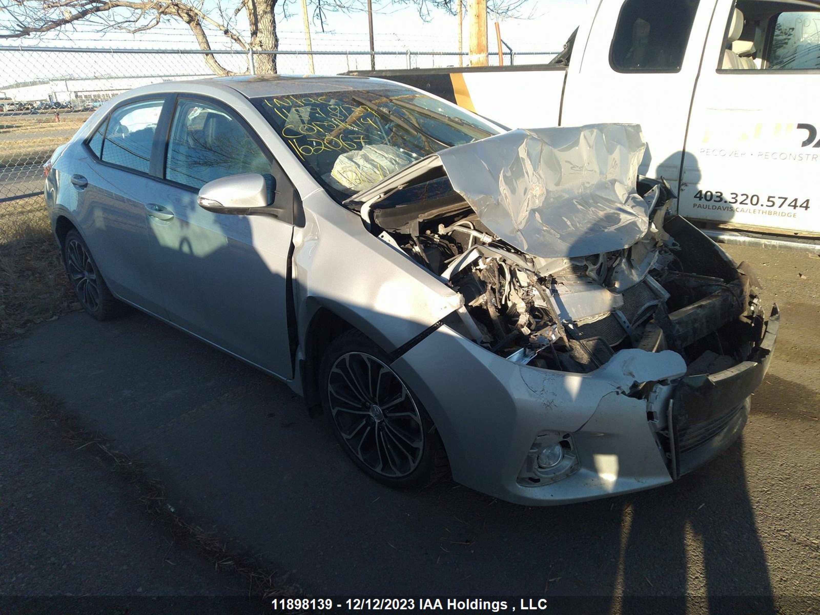 TOYOTA COROLLA 2014 2t1burhe8ec162067