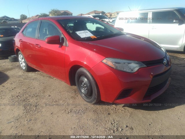 TOYOTA COROLLA 2014 2t1burhe8ec165163