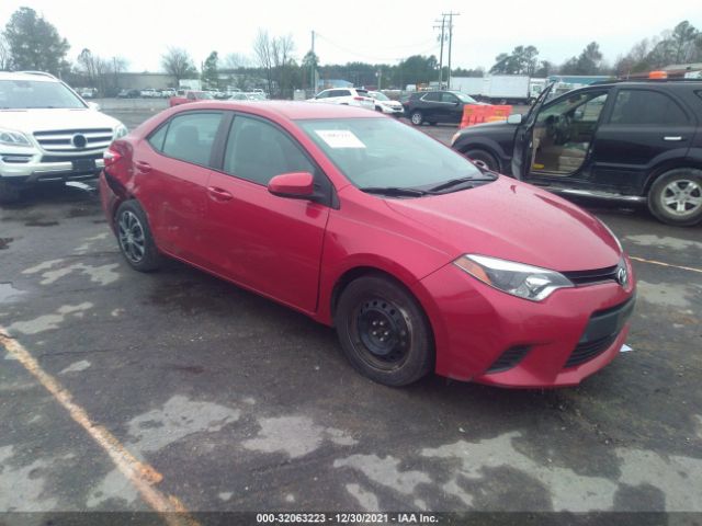 TOYOTA COROLLA 2014 2t1burhe8ec165860