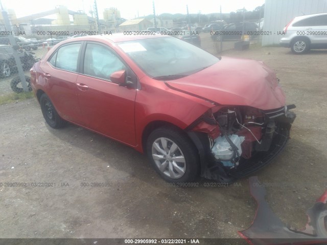 TOYOTA COROLLA 2014 2t1burhe8ec168726