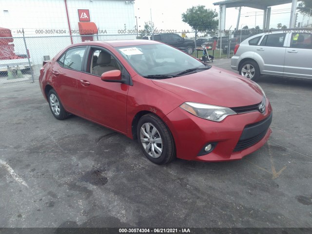 TOYOTA COROLLA 2014 2t1burhe8ec207508