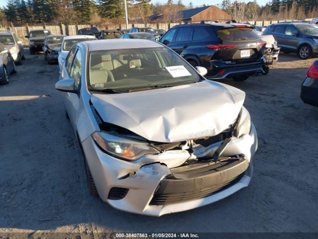 TOYOTA COROLLA 2014 2t1burhe8ec208870