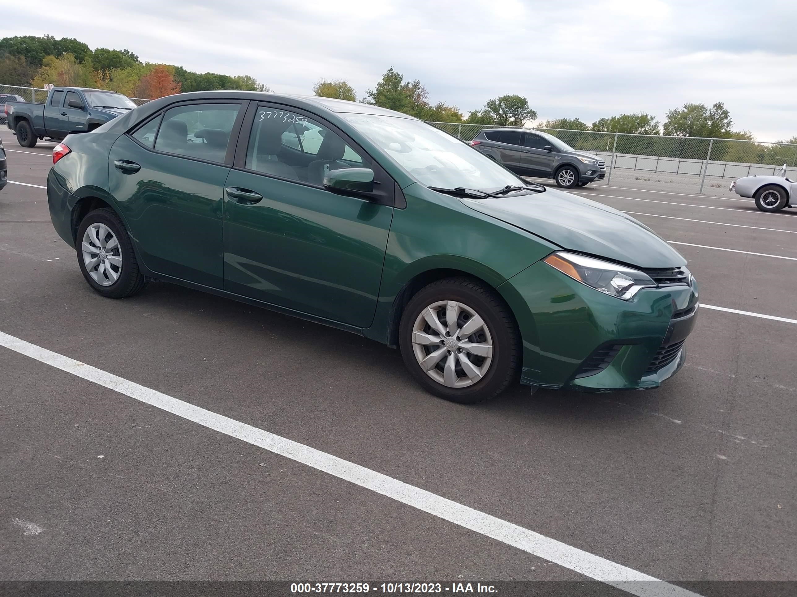 TOYOTA COROLLA 2015 2t1burhe8fc244916