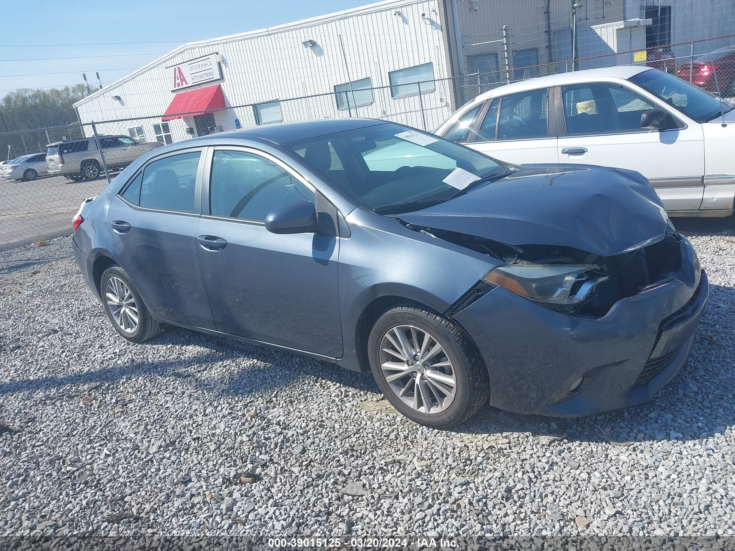 TOYOTA COROLLA 2015 2t1burhe8fc275499