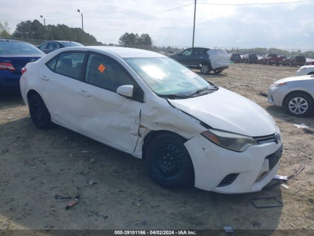 TOYOTA COROLLA 2015 2t1burhe8fc279472