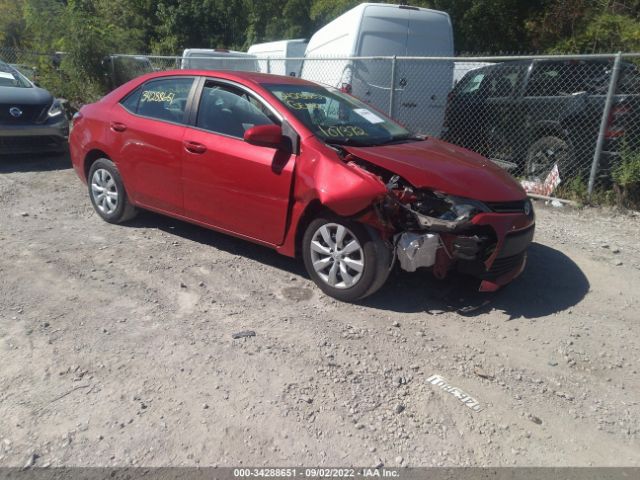 TOYOTA COROLLA 2015 2t1burhe8fc297857