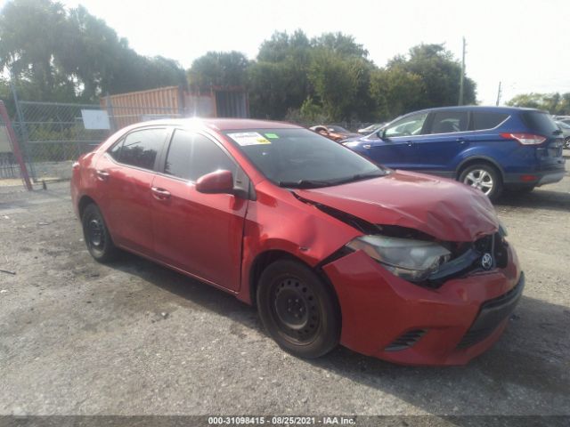 TOYOTA COROLLA 2015 2t1burhe8fc307271