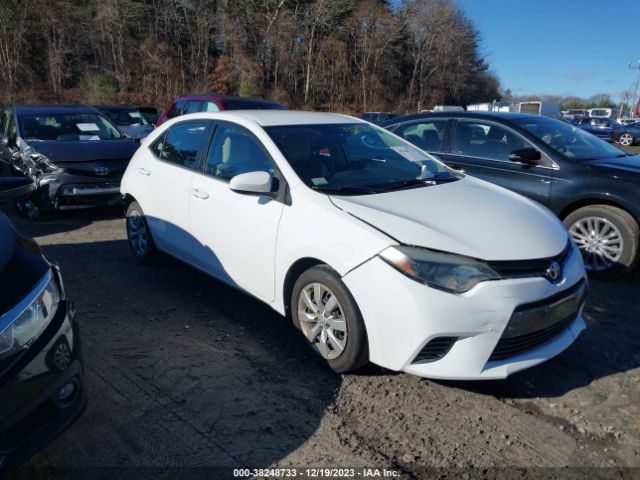 TOYOTA COROLLA 2015 2t1burhe8fc308582