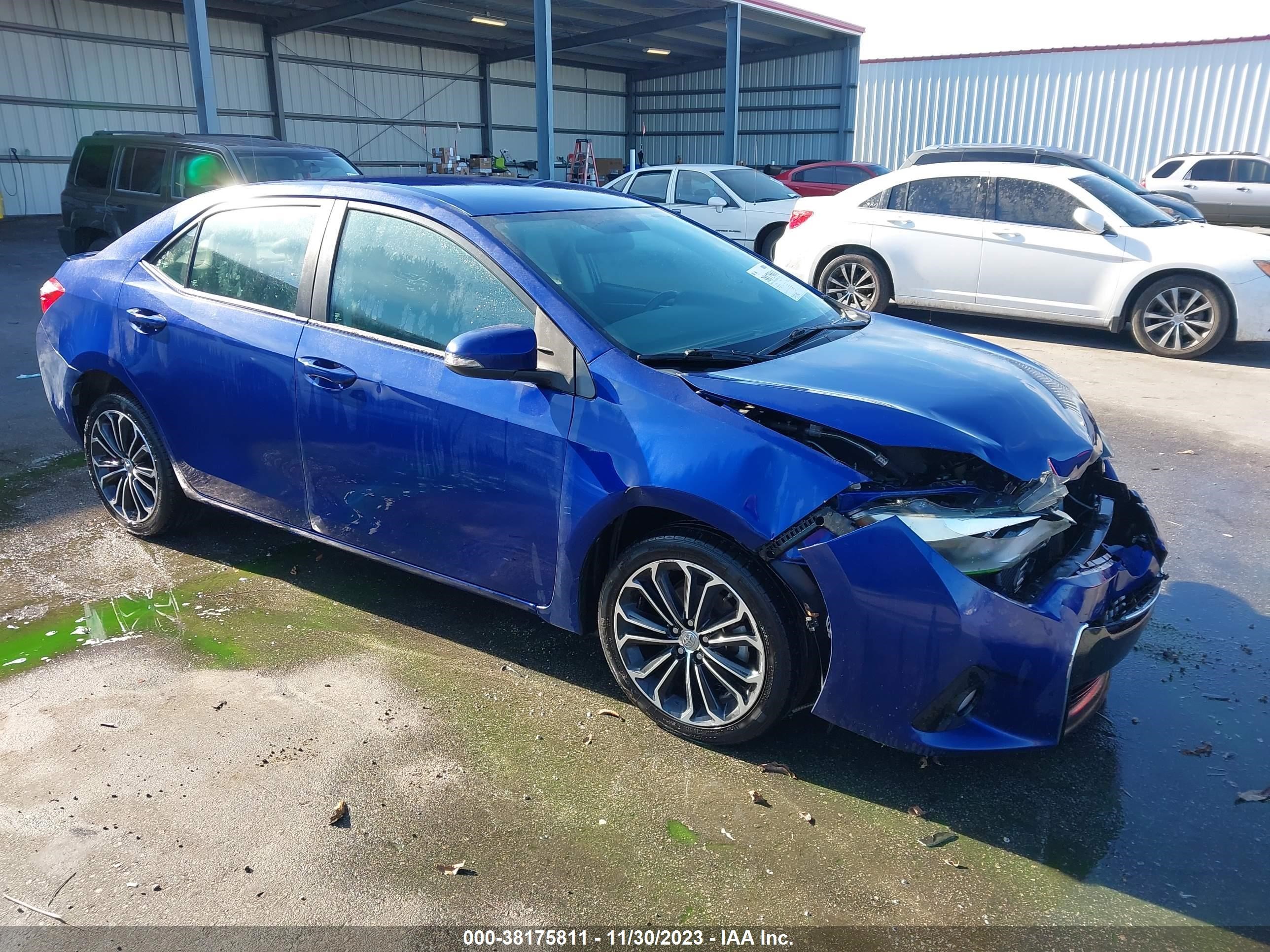 TOYOTA COROLLA 2015 2t1burhe8fc319288