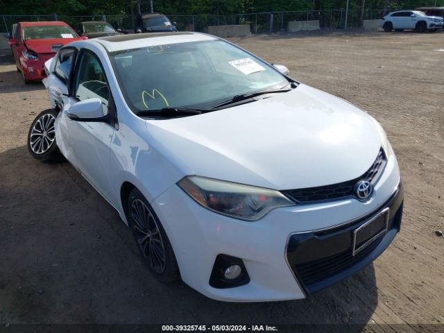 TOYOTA COROLLA 2015 2t1burhe8fc327990