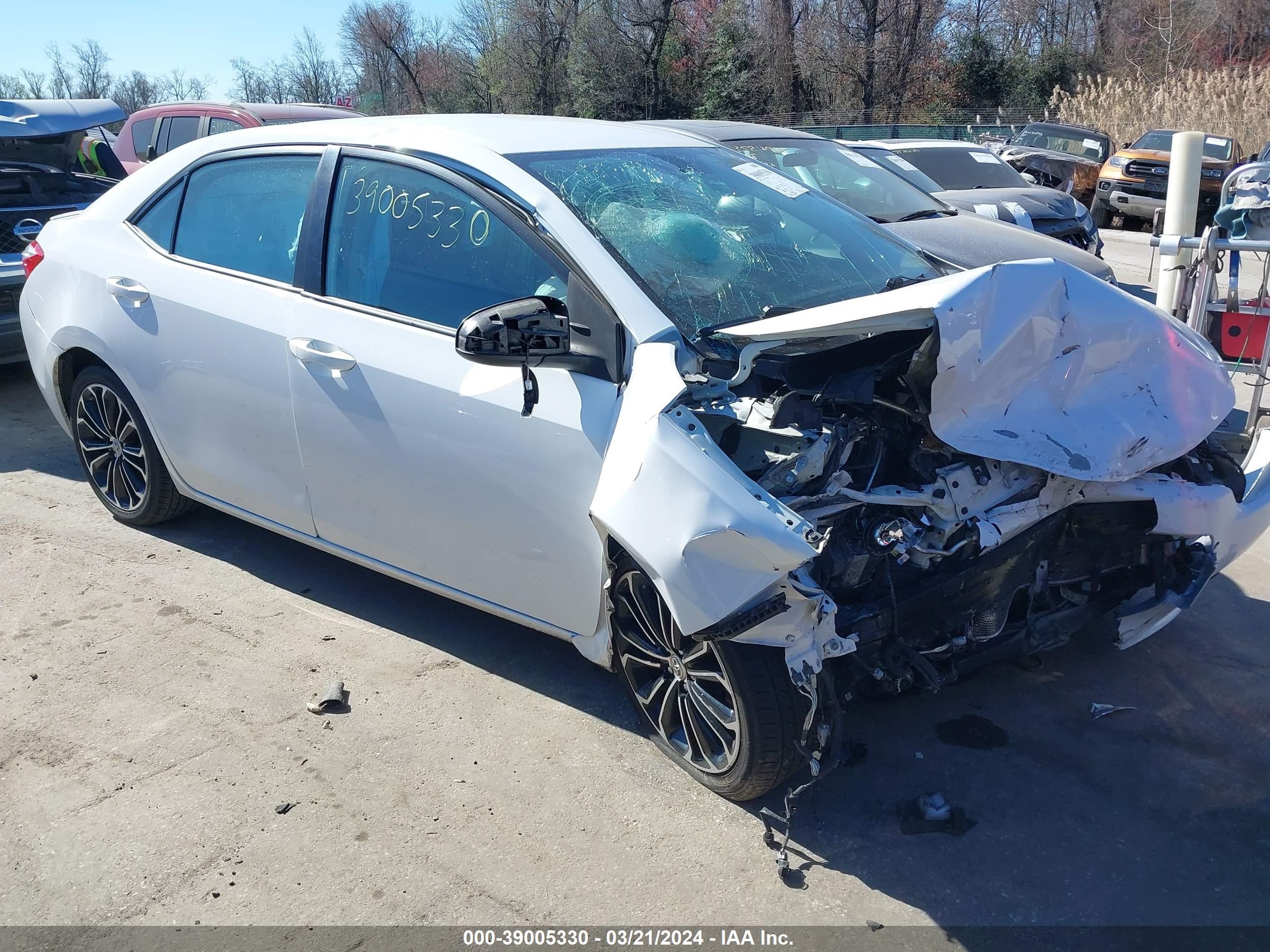 TOYOTA COROLLA 2015 2t1burhe8fc338469