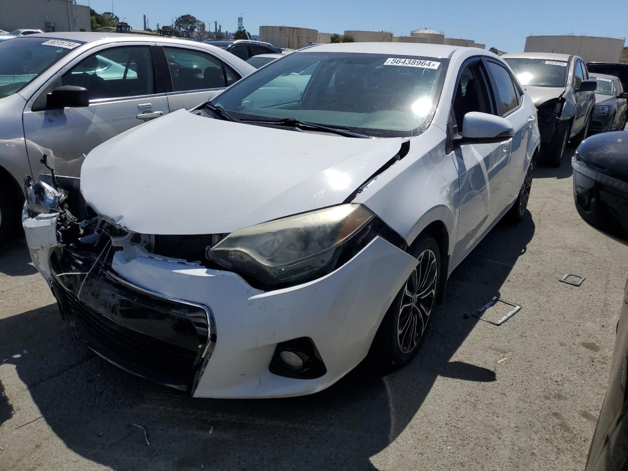 TOYOTA COROLLA 2015 2t1burhe8fc373562