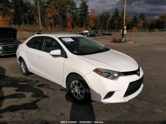 TOYOTA COROLLA 2015 2t1burhe8fc375652