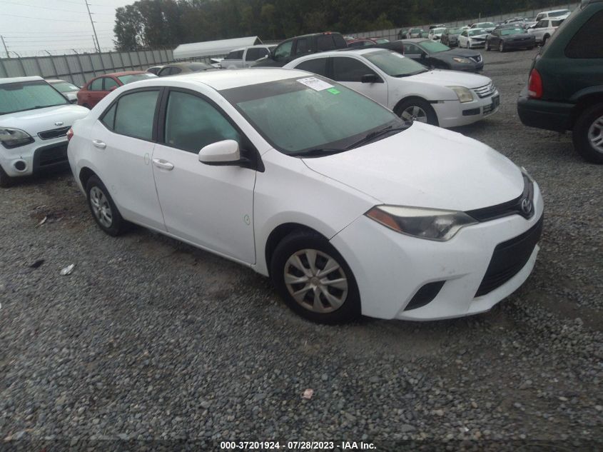 TOYOTA COROLLA 2015 2t1burhe8fc383122