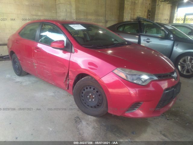 TOYOTA COROLLA 2015 2t1burhe8fc386814