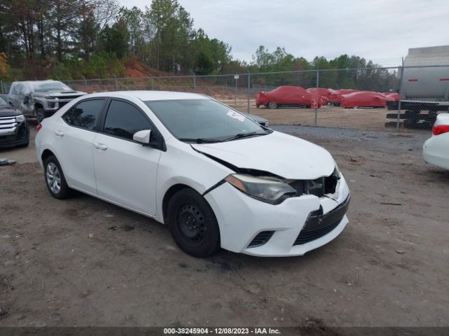 TOYOTA COROLLA 2015 2t1burhe8fc393472