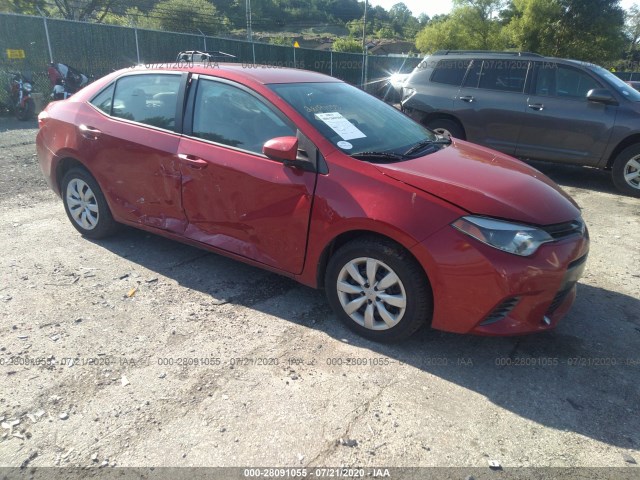 TOYOTA COROLLA 2015 2t1burhe8fc433789